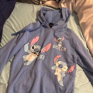 Blue Stitch Hoodie